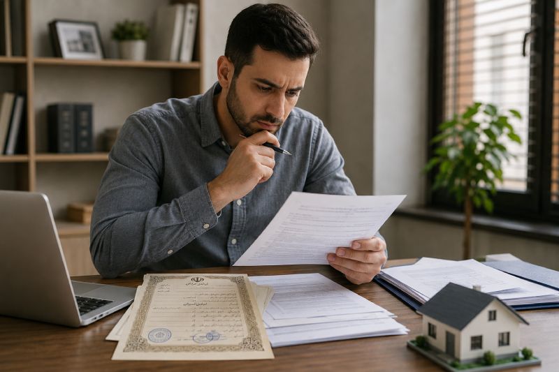 نکات مهم قبل از امضای خرید خانه